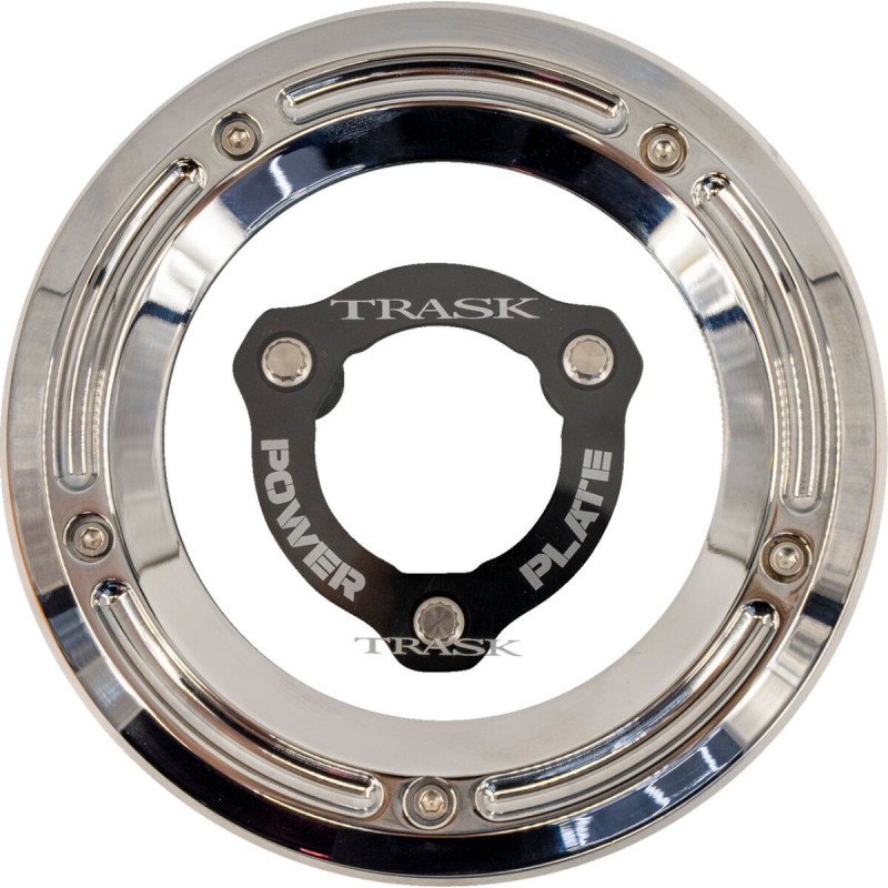 DERBY COVER AND POWER PLATE KIT M8 FL CHRM/BLK