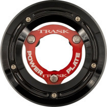 DERBY COVER AND POWER PLATE KIT M8 SFTL BLK/RED