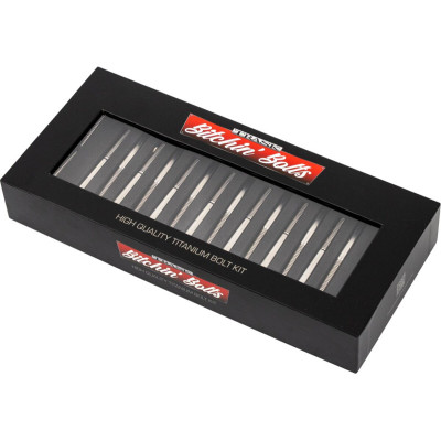 HARWARE KIT TITANIUM M8 CRANKCASE