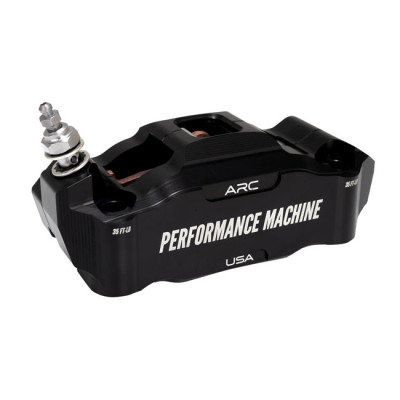 Performance Machine, Race Series radial caliper. Left. Black