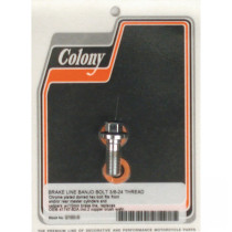 Vis Banjo Colony - Tete Hexagonale - 3/8 - 24 - Chromé