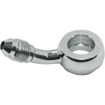 Raccord banjo - 35° - Filetage mâle AN -3 - 7/16'' (11.1 mm) - Chrome