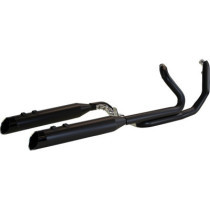 EXHAUST SYSTEM DOMINATOR-SR BLACK W/O END CAP