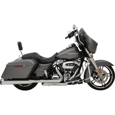 EXHAUST SYSTEM DOMINATOR-SR CHROME W/O END CAP