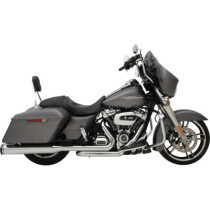 EXHAUST SYSTEM DOMINATOR-SR CHROME W/O END CAP