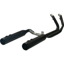 EXHAUST SYSTEM DOMINATOR-SR BLACK W/O END CAP