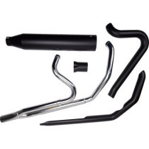 EXHAUST SYSTEM OUTLAW-SR   BLACK W/O END CAP