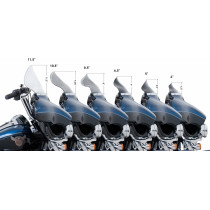 FLARE WINDSHIELD 8.5" DARK SMOKE FLH