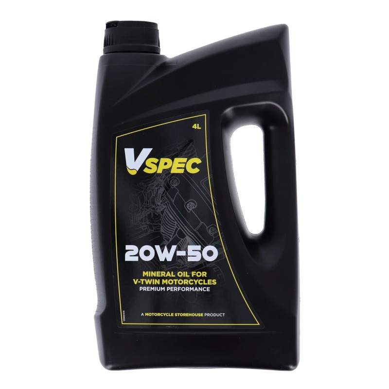 Bidon 4 Litre d'huiles 20W50 minérale VSPEC