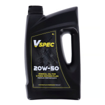 Bidon 4 Litre d'huiles 20W50 minérale VSPEC