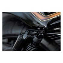 Killer Custom, V-Rod rear turn signal bracket. Black