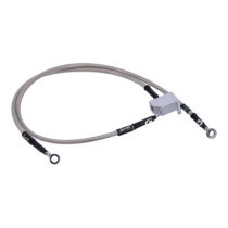MCS by Goodridge brake line rear, stainless clear coated