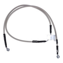 MCS by Goodridge brake line rear, stainless clear coated