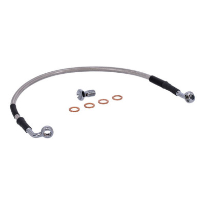MCS by Goodridge brake line rear, stainless clear coated