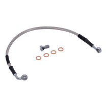 MCS by Goodridge brake line rear, stainless clear coated