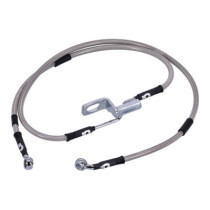 MCS by Goodridge brake line rear, stainless clear coated