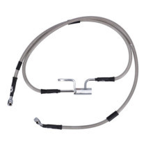 MCS by Goodridge brake line rear, stainless clear coated