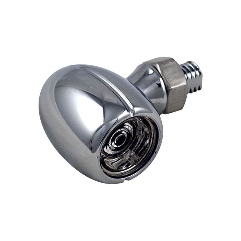 Mini Q, turn signal set. Chrome