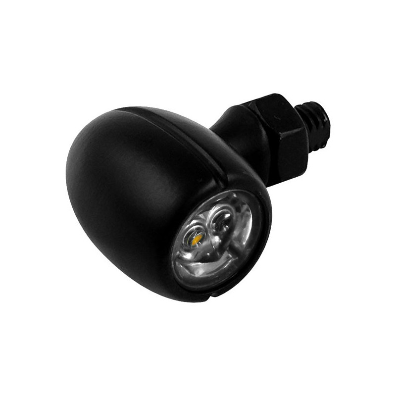 Mini Q, 3-1 taillight/turn signal combo. Black