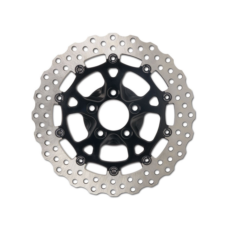 PM, Dominator 320mm Front Brake Rotor. Black