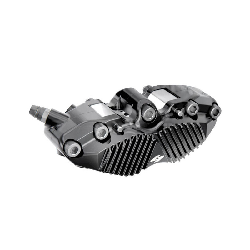 Kraus, RTX8 Radial Brake Caliper. Right. Black