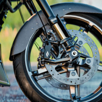 Kraus, RTX8 Radial Brake Caliper. Right. Black