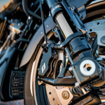 Kraus, RTX8 Radial Brake Caliper. Right. Black