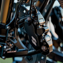 Kraus, RTX8 Radial Brake Caliper. Left. Black