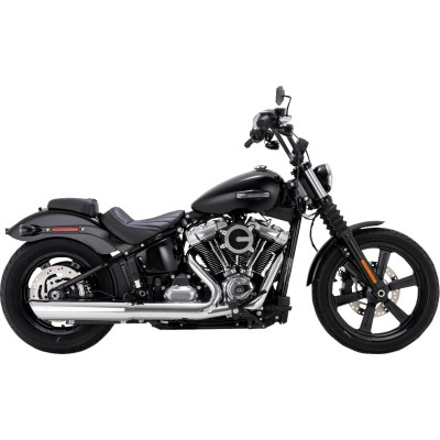 MUFFLER SLIP ON SOFTAIL CHROME