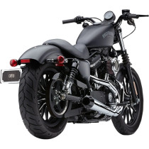 Ligne Cobra El Diablo 2 en 1 - Harley Davidson Sportster à partir de 2014 - Chromé embout Noir