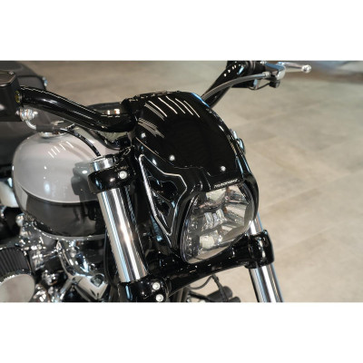  Windshield Kits Black Cut Aluminium 