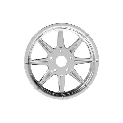  Velocity Belt Pulley Chrome 1" 66 teeth 