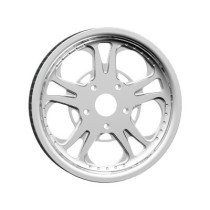  T-5 Belt Pulley Chrome 1" 66 teeth 