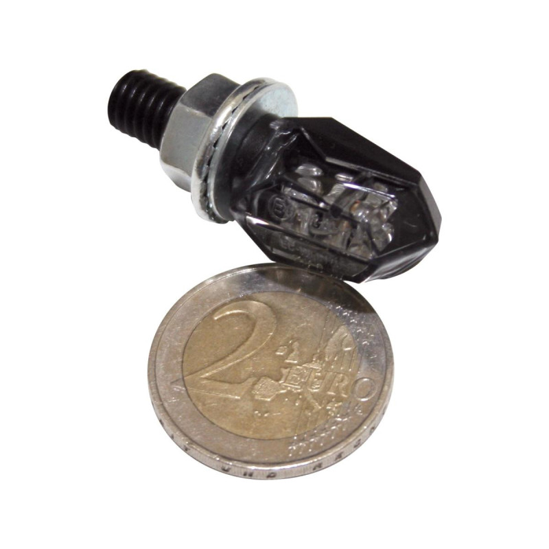  Tiny LED Turn Signal Black Smoke LED 