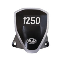  Body Side V-Covers Black Cut Anodized 