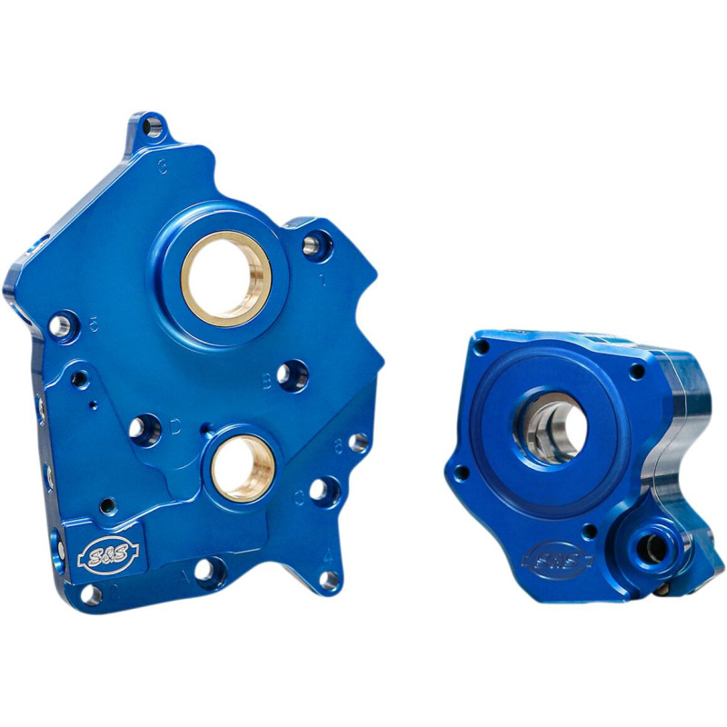 CAM SUPPORT PLATE AND OIL PUMP M8 W/VVT