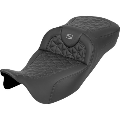 RoadSofa™ Tri Gripper Seat - Extended Reach - Gray Stitch - w/o Backrest