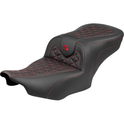 Roadsofa™ Seat - without Backrest - Red Stitch