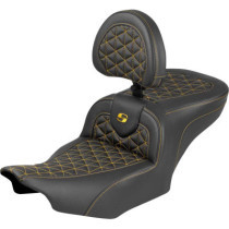 Roadsofa™ Seat - with Backrest - Gold Stitch