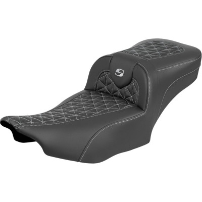 Roadsofa™ Extended Reach Seat - without Backrest - Silver Stitch