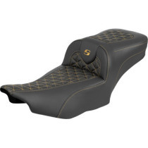 Roadsofa™ Extended Reach Seat - without Backrest - Gold Stitch