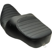 SEAT CHARIOT BLK CLSC STITCH VINYL BLK LOGO