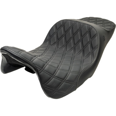SEAT CHARIOT BLK DD VINYL BLK LOGO