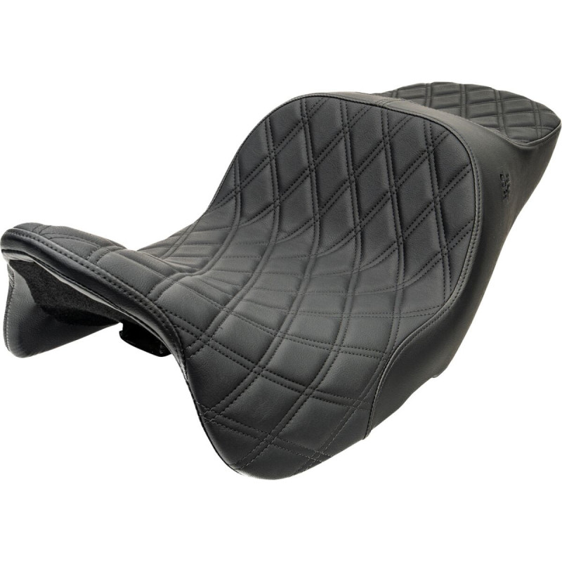 SEAT CHARIOT BLK DD VINYL BLK LOGO