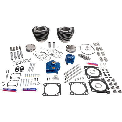 POWER PACK 132" HPT496 W/C CHAIN BLK WITH H/L M8 2017-2025