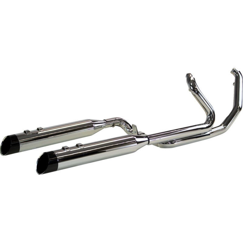 EXHAUST SYSTEM DOMINATOR-SR CHROME W/O END CAP