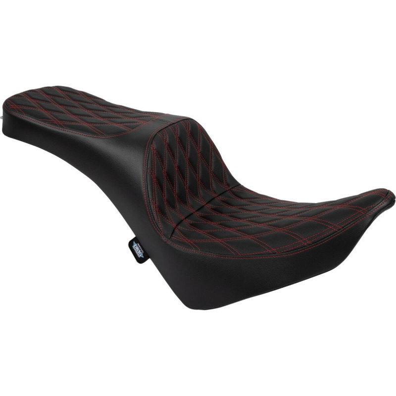 Freedom Seat - Vinyl - Double Diamond Red Stitch
