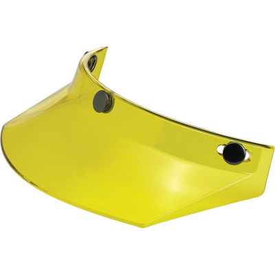 3-SNAP VISOR YELLOW TRANSLUCENT