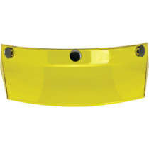 3-SNAP VISOR YELLOW TRANSLUCENT