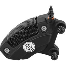 BOLT BANJO BLEEDER 10mm BLACK 12-PT FRT CALIPER TOURING
